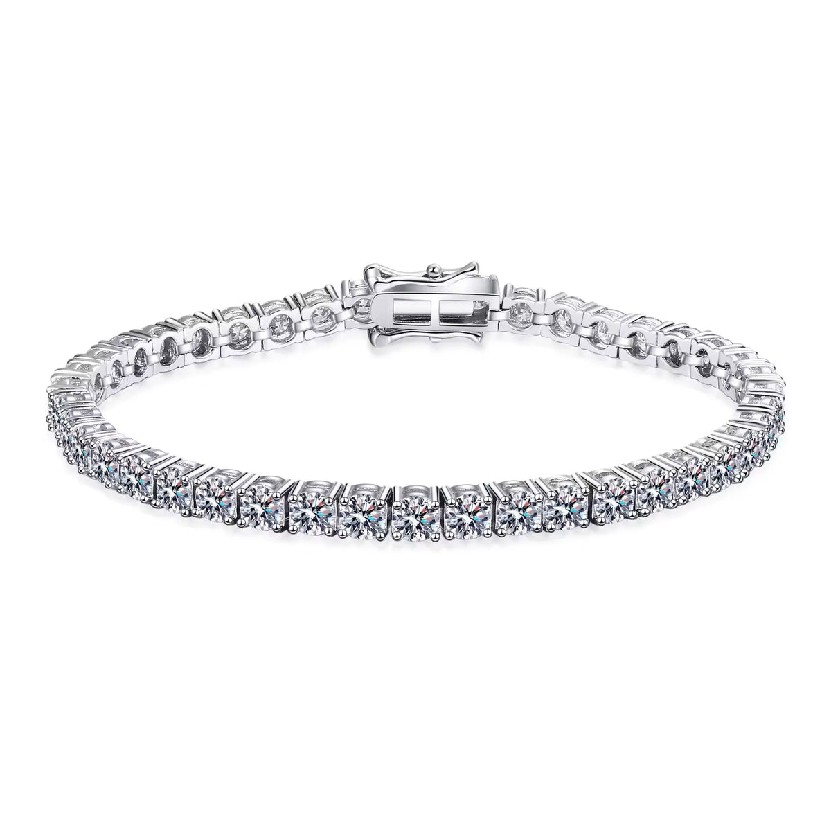 Pulseira Riviera Moissanite Unissex