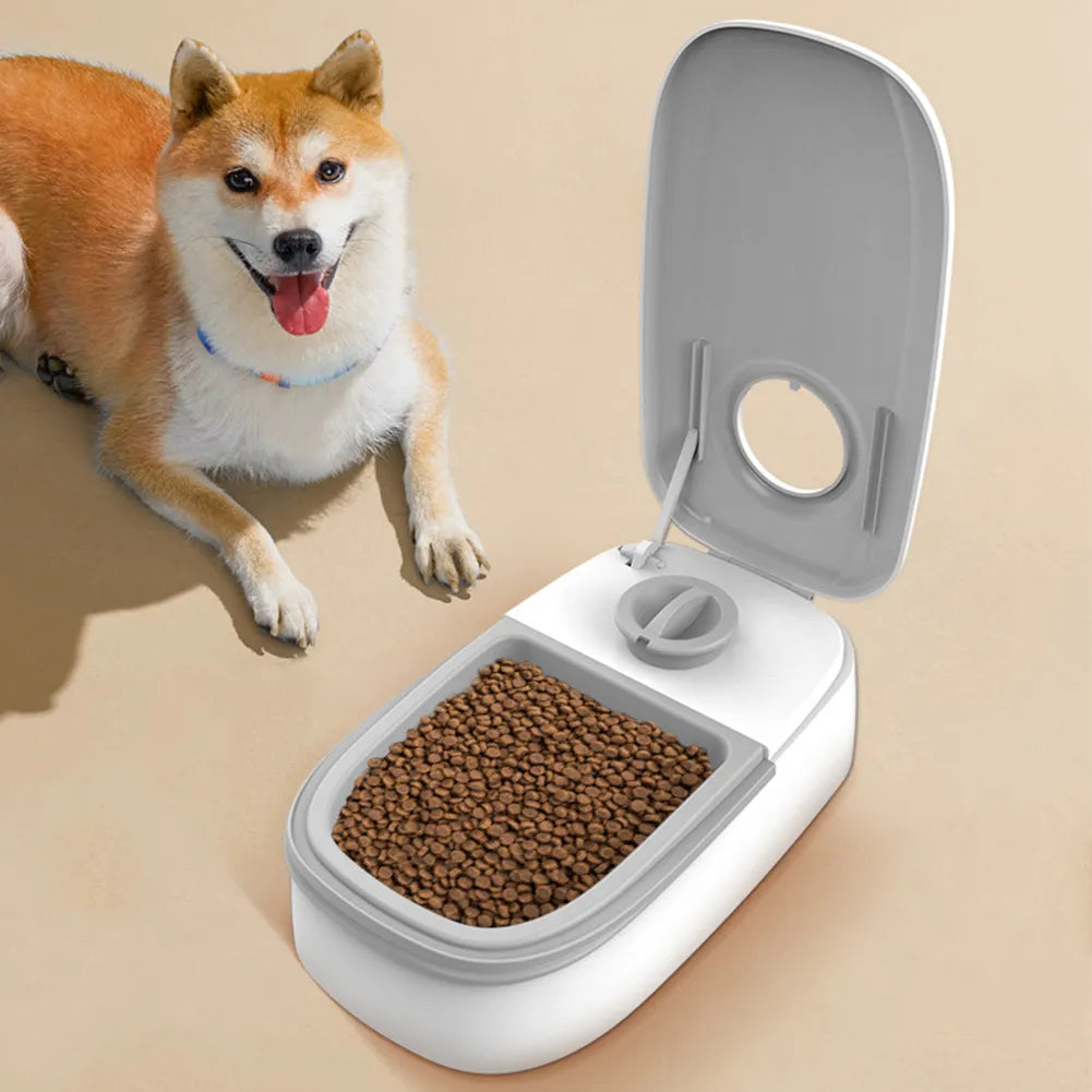 "Dispensador de Comida Automático Inteligente | Para Perros y Gatos"